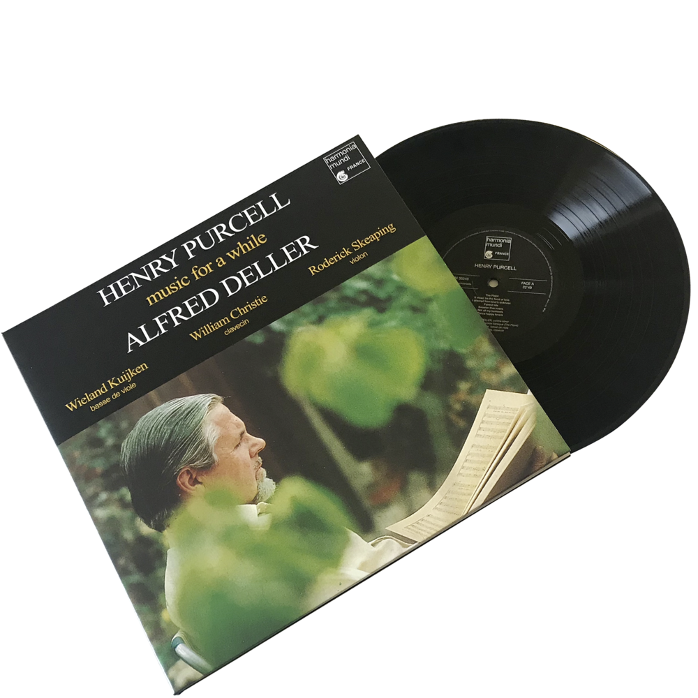 PURCELL: MUSIC FOR A WHILE - ALFRED DELLER, WILLIAM CHRISTIE, WIELAND KUIJKEN (180 GRAM VINYL LP)