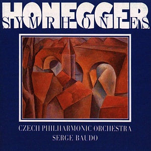 HONEGGER: Symphonies & Orchestral Works - Serge Baudo, Czech Philharmonic (2 CDs)