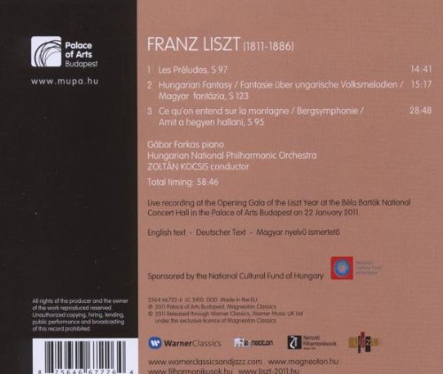 Liszt: Preludes; Hungarian Fantasies - ZOLTAN KOCSIS