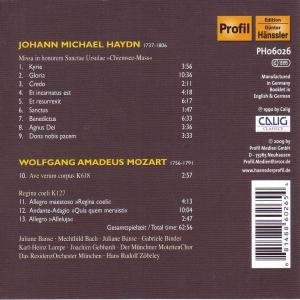 Haydn, Michael: Missa in honorem Sanctae Ursulae; Mozart: Ave Verum Corpus - Münchner Motettenchor & Residenz Orchestra