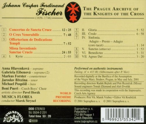 FISCHER, J.C.F.: Sacred Music - Hlavenkova, Eibenova, Forster