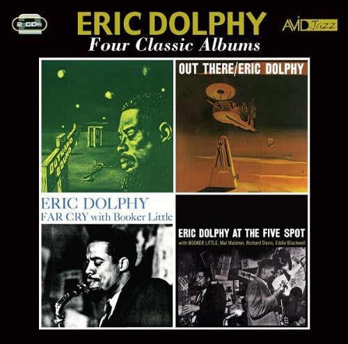 ERIC DOLPHY - Four Classic Albums (Outward Bound / Out There / Far Cry / Eric Dolphy At The Five Spot)