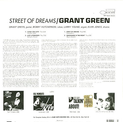 Grant Green: Street of Dreams (VINYL LP)