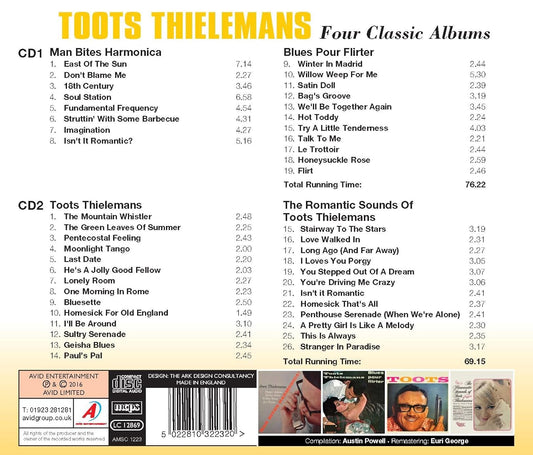 TOOTS THIELEMANS - Four Classic Albums (2 CDs)