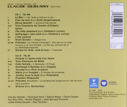 Debussy: The Very Best of Debussy (2 CDs)