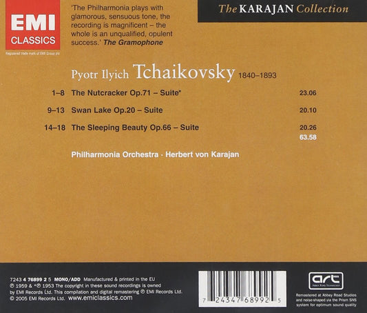 Tchaikovsky: Ballet Suites - Karajan, Berlin Philharmonic