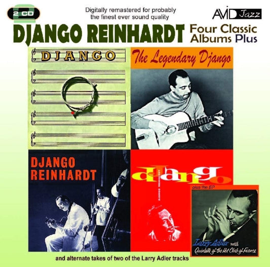 DJANGO REINHARDT - Four Classic Albums Plus (Django / Django /The Legendary Django / Django Reinhardt) (2 CDs0