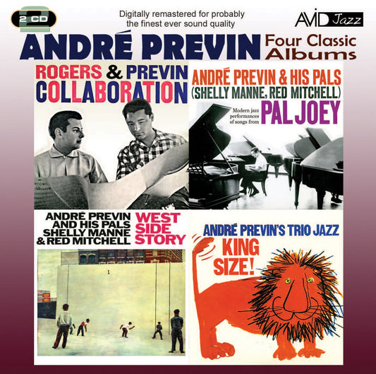 ANDRE PREVIN - Four Classic Albums (West Side Story / Collaboration / King Size / Pal Joey)