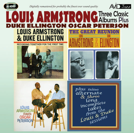 ARMSTRONG/ELLINGTON/PETERSON - Three Classic Albums Plus (2 CDs)