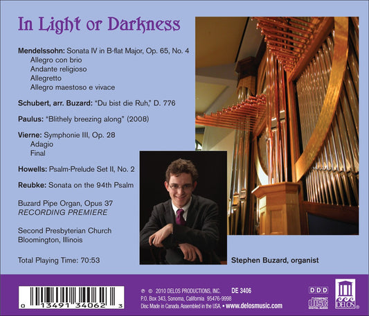 In Light or Darkness - Stephen Buzard, organ