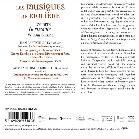 Les musiques de Molière - Les Arts Florissants, William Christie