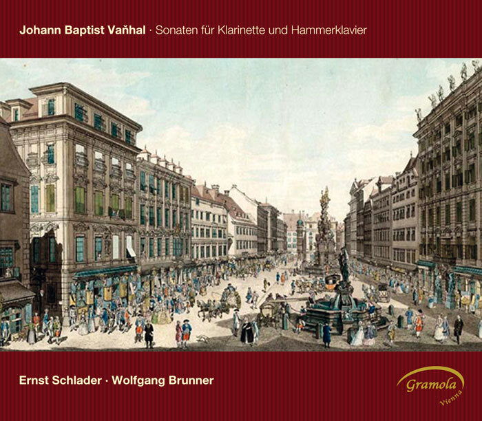 VANHAL: Sonatas for Clarinet & Hammerklavier - Ernst Schlader, Wolfgang Brunner (Hybrid SACD)