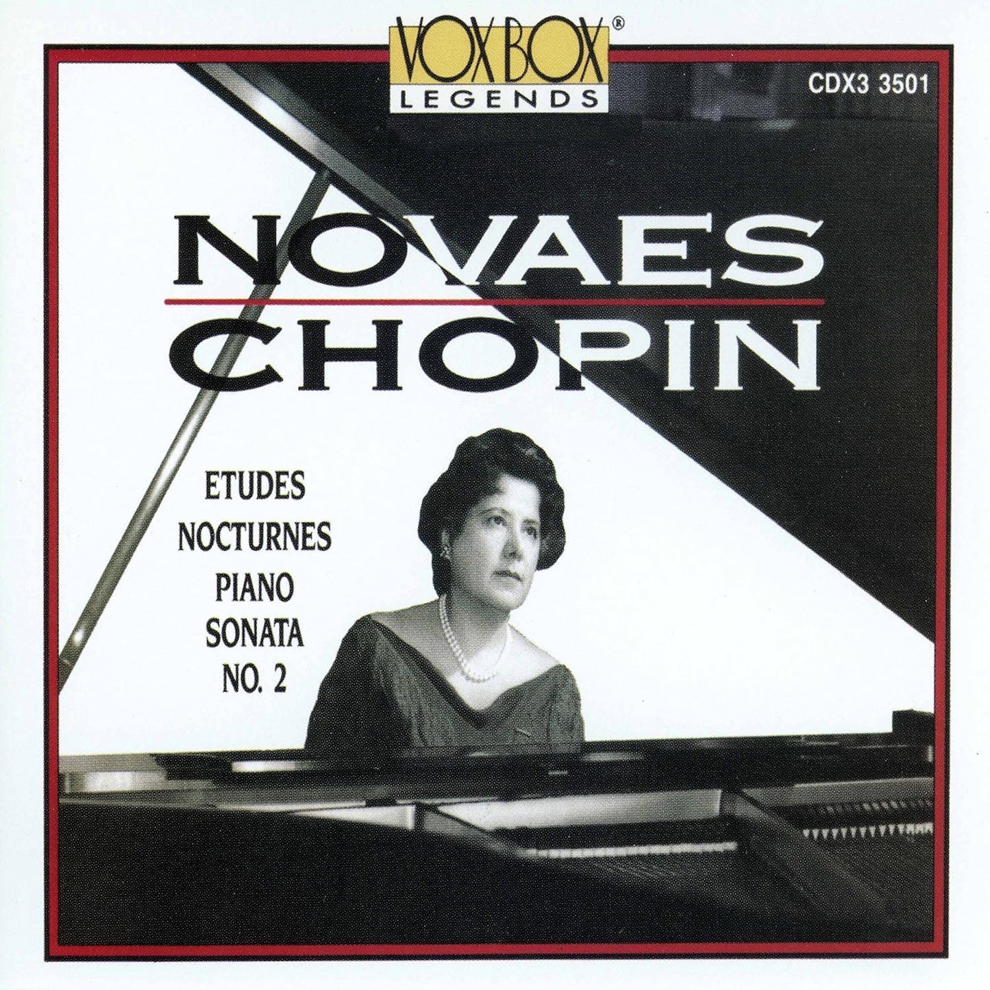 GUIOMAR NOVAES PLAYS CHOPIN (3 CDS)