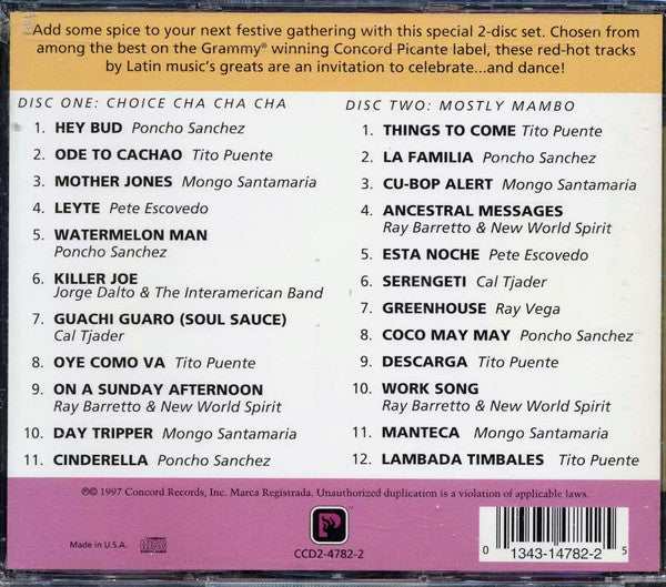 Fiesta Picante - The Latin Jazz Party Collection (2 CDS)