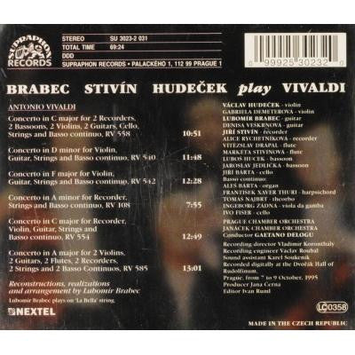 Vivaldi: Concerti - Hudecek, Brabec, Delogu, Prague Chamber Orchestra