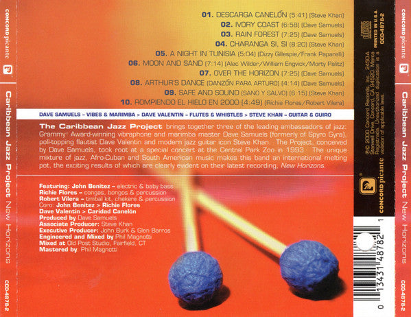 CARIBBEAN JAZZ PROJECT: New Horizons