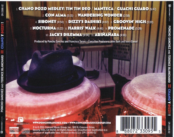 Poncho Sanchez and Terence Blanchard: Chano Y Dizzy!