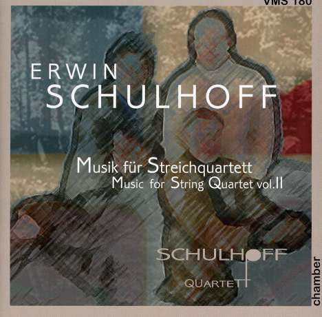 SCHULHOFF: Music for String Quartet, Vol 2 - Schulhoff Quartett