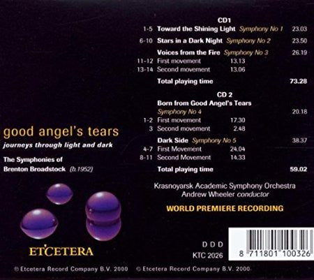 BROADSTOCK: Good Angel's Tears: Journeys Through Light And Dark - Krasnoyarsk Academic Symphony Orchestra