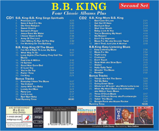 B.B. KING: Four Classic Albums Plus (2 CDS)