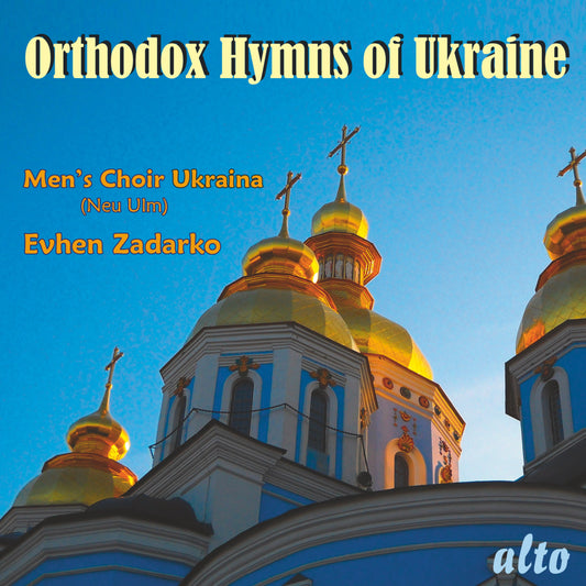 ORTHODOX HYMNS OF UKRAINE - Male Choir ‘Ukraina’ (Neu-Ulm), Evhen Zadarko (PDF BOOKLET)