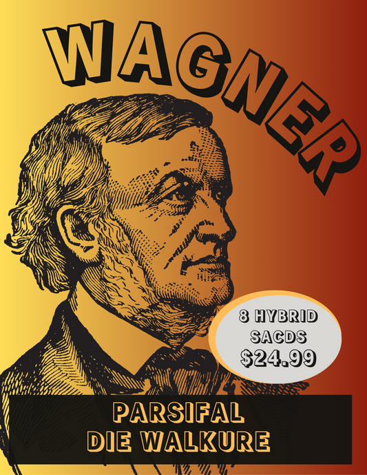 WAGNER BUNDLE - PARSIFAL & DIE WALKURE (8 HYBRID SACDS)
