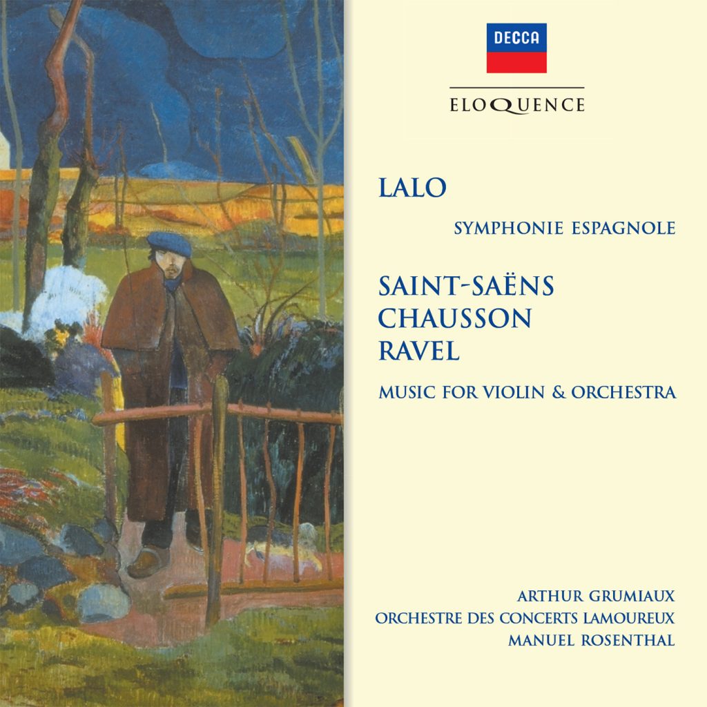 LALO / SAINT-SAENS / CHAUSSON / RAVEL: Music for Violin & Orchestra - Arthur Grumiaux, Lamoureux Orchestra, Rosenthal