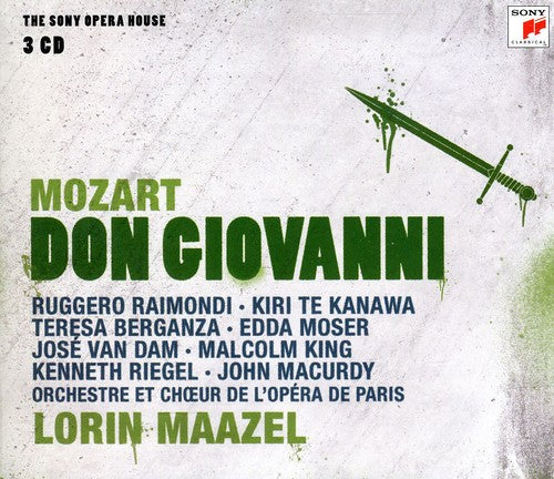MOZART: DON GIOVANNI - RAIMONDI, TE KANAWA, MAAZEL (3 CDS)
