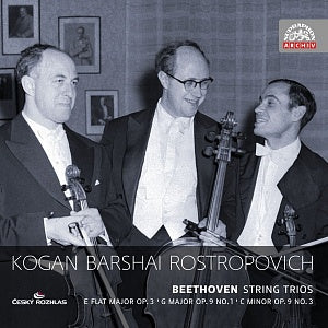 BEETHOVEN: String Trios - Kogan, Barshai, Rostropovich (2 CDs)