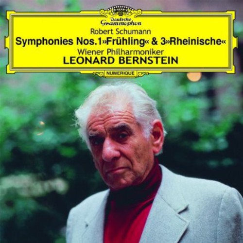 SCHUMANN: SYMPHONIES NOS. 1 & 3 - BERNSTEIN, VIENNA PHILHARMONIC (JAPANESE PRESSING)