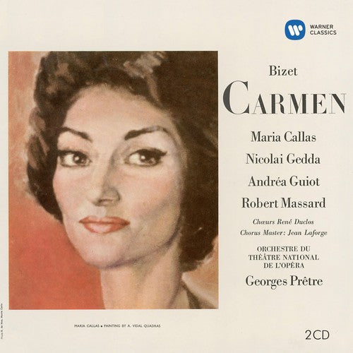 BIZET: CARMEN - Callas, Gedda, Pretre (2 CDs)