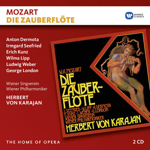 MOZART: DIE ZAUBERFLOTE (The Magic Flute) - Karajan, Vienna Philharmonic (2 CDs)