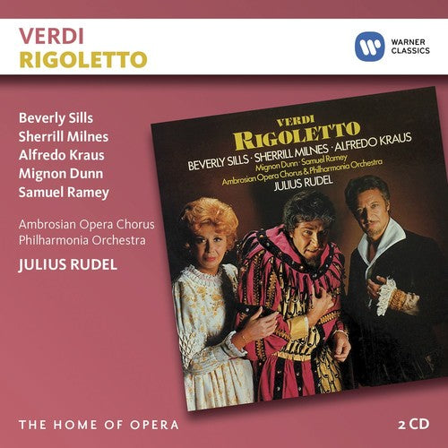 VERDI: RIGOLETTO - Sills, Kraus, Rudel (2 CDs)
