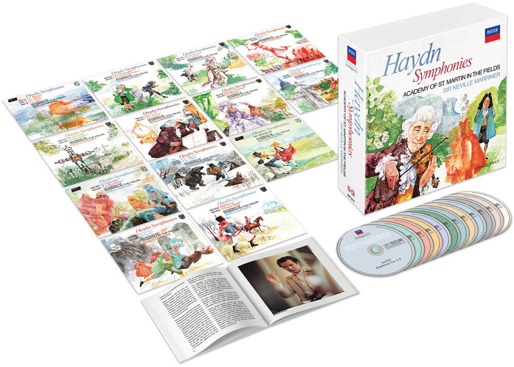 HAYDN: 33 SYMPHONIES - Neville Marriner, The Academy of St. Martin in the Fields (15 CDs)