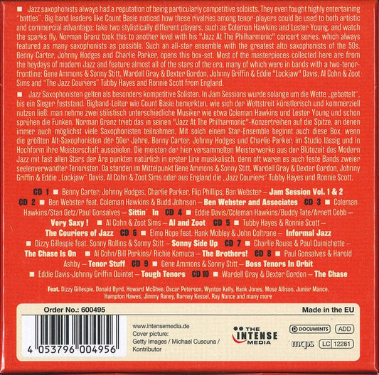 VERY SAXY: MILESTONES OF SAXOPHONE LEGENDS (10 CDS)