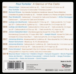 PAUL TORTELIER: GENIUS OF THE CELLO (10 CDS)