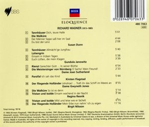 WAGNER: Heroines - Dunn, Janowitz, Sutherland, Flagstad, Nilsson, Resnik