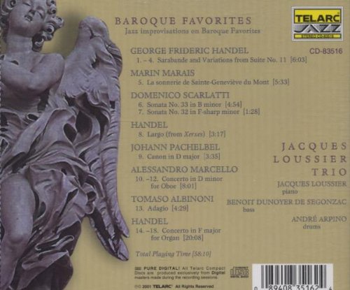 JACQUES LOUSSIER: BAROQUE FAVORITES
