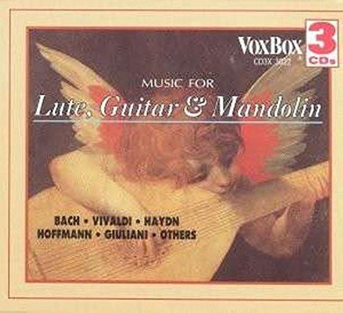 MUSIC FOR LUTE, GUITAR & MANDOLIN (3 CDS)