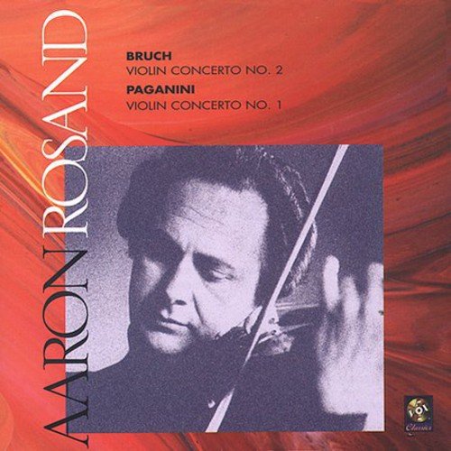 BRUCH: VIOLIN CONCERTO NO. 2; PAGANINI: VIOLIN CONCERTO NO. 1 - ROSAND