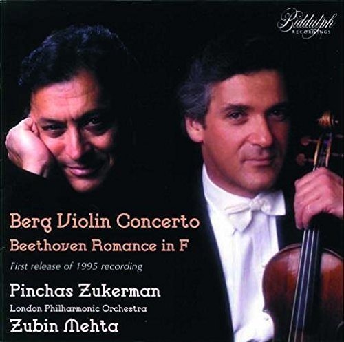 BERG: VIOLIN CONCERTO; BEETHOVEN: ROMANCE NO. 2; FUCHS & JOACHIM - ZUKERMAN, LONDON PHILHARMONIC (2 CDS)