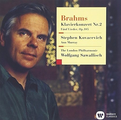 BRAHMS: PIANO CONCERTO NO. 2 (JAPANESE PRESSING): KOVACEVICH, SAWALLISCH, LONDON PHILHARMONIC