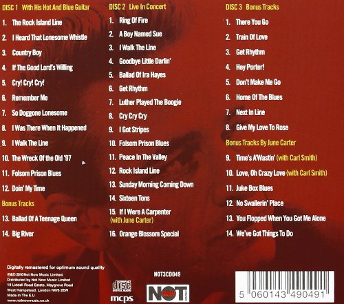 JOHNNY CASH: Very Best Of (3 CDs)