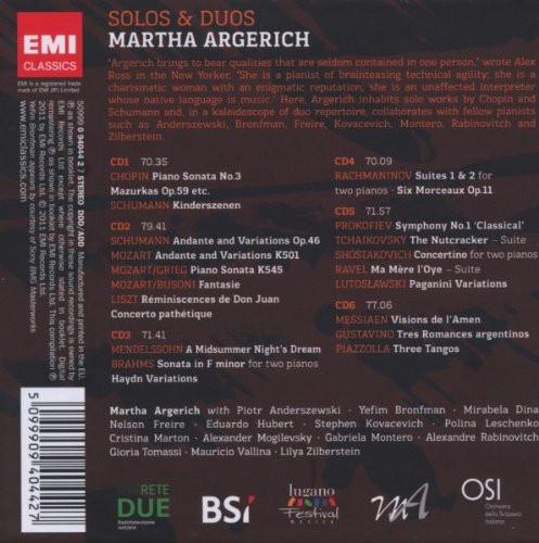 Martha Argerich Edition: Solos & Duos (6 CDs)