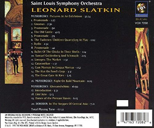 Mussorgsky: Pictures at An Exhibition; Borodin: Steppes of Central Asia - Leonard Slatkin, St. Louis Symphony Orchestra