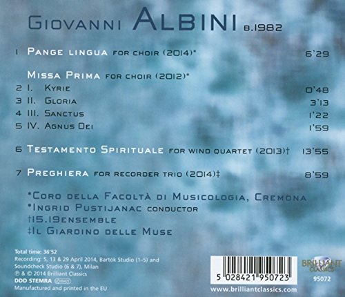ALBINI: Musica Sacra