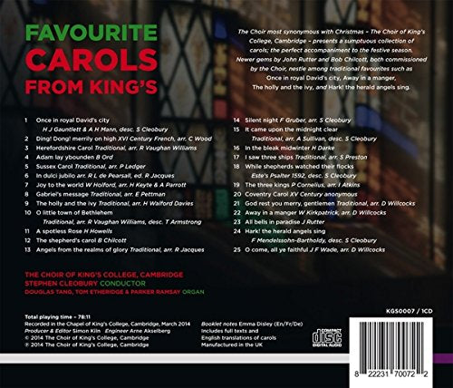 Favourite Carols from King's - Stephen Cleobury