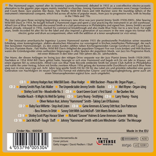 HAMMOND ORGAN - ORGANIZED (10 CDS)