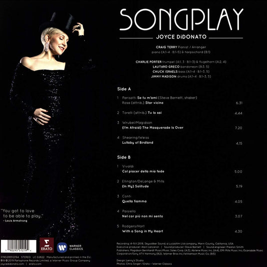 JOYCE DIDONATO: SONGPLAY (LP)