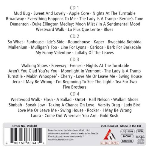 GERRY MULLIGAN: MULLENIUM (4 CDS)